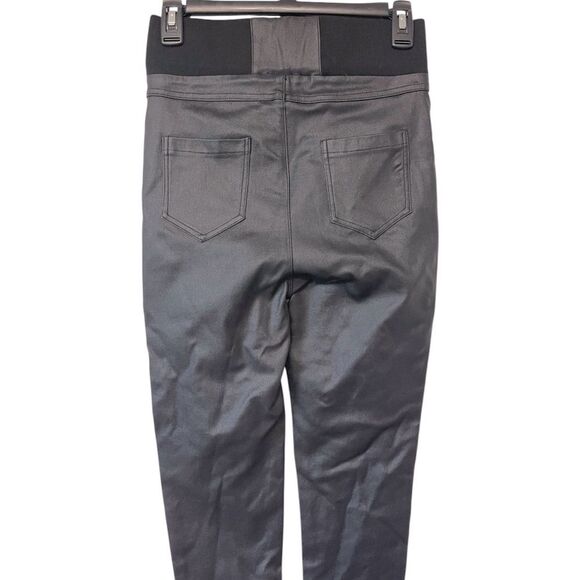 Fashion Nova Black High-Waisted Pants with Zipper-Medium - Picture 4 of 8